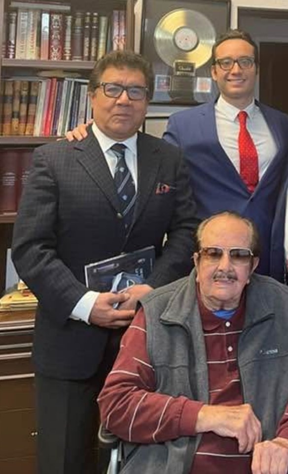 Edmundo Monroy, Juan Pablo Zúñiga con el maestro Rubén Fuentes